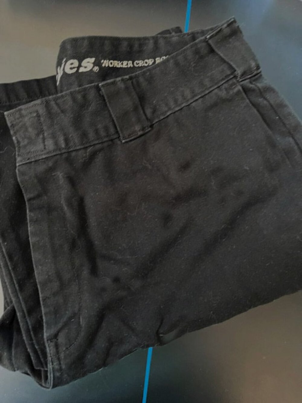 DICKIES Cropped Jeans Pants Size 13 / 31 Jrs.